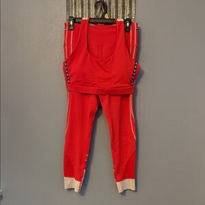 ZYIA Red Leggings and  Bra